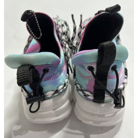 John Geiger 002 Low E11even Sneakers in Tie-Dye - Picture 5 of 9